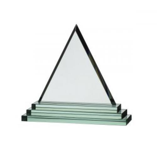 TRIANGULAR JADE GLASS AWARD 